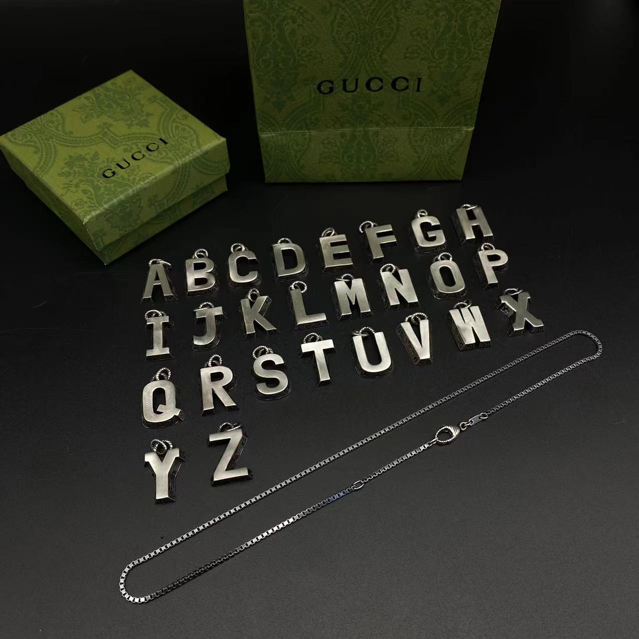 348 RMB （Letters+Necklace）/ 228 RMB （Individual letters）